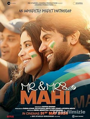 Mr. & Mrs. Mahi 2024 Filmi Türkçe Dublaj Altyazılı Full izle